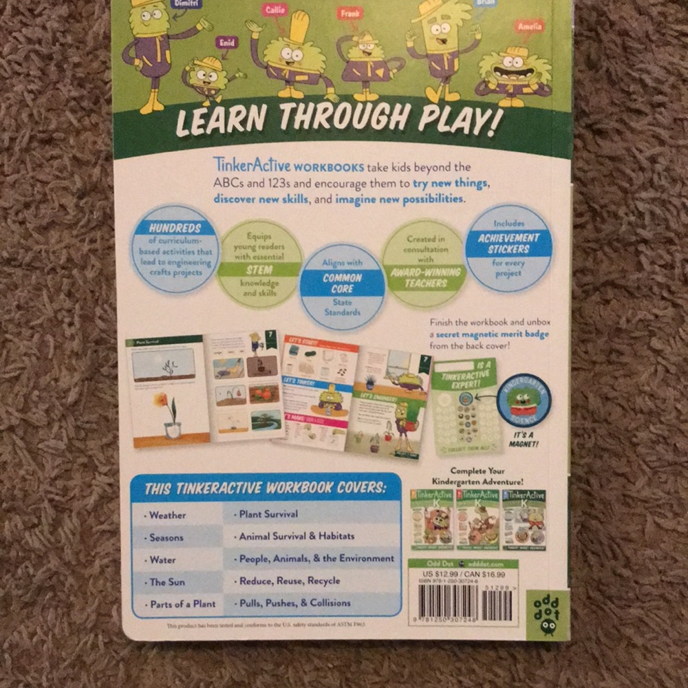 TinkerActive Science K - Picture 2 of 2